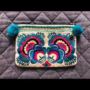 Hand embroidered Clutch